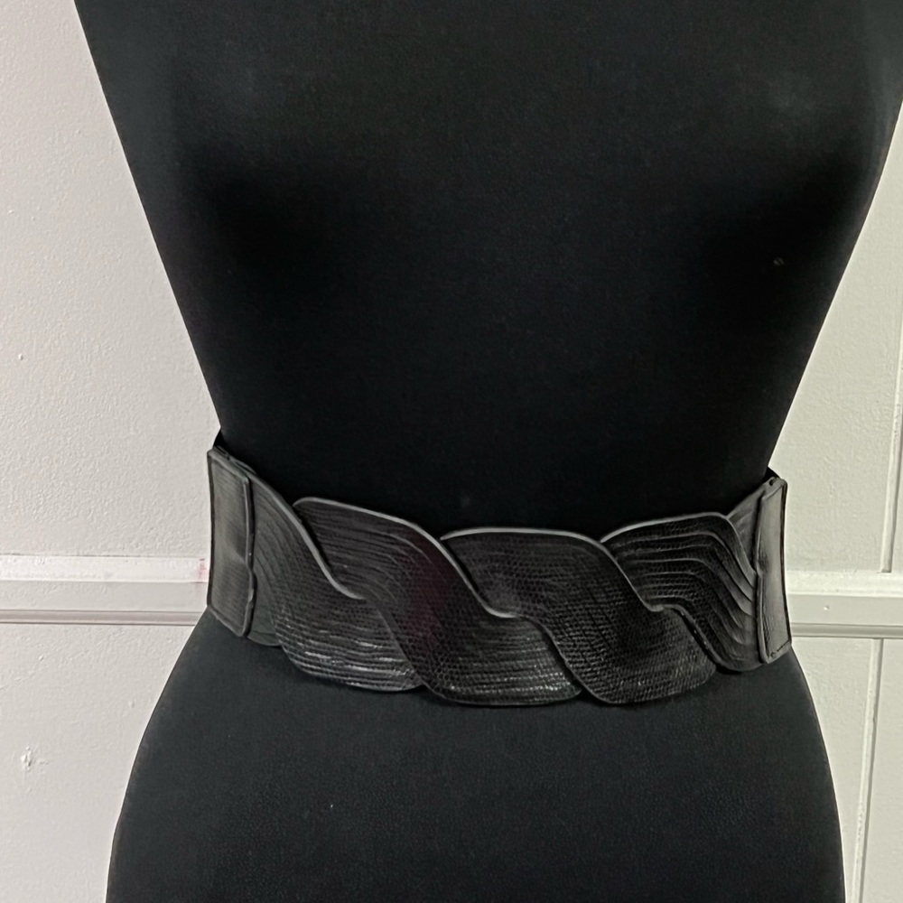 Like New(Set Of 2) Bcbgmaxazria Stretch Belts -Xs - image 3